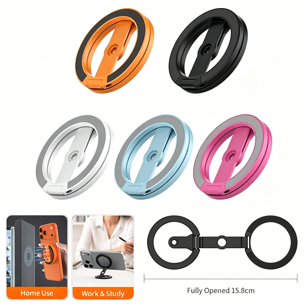 Phone Accessories For Photography - 휴대용 접이식 양면 자석 스탠드, MagSafe