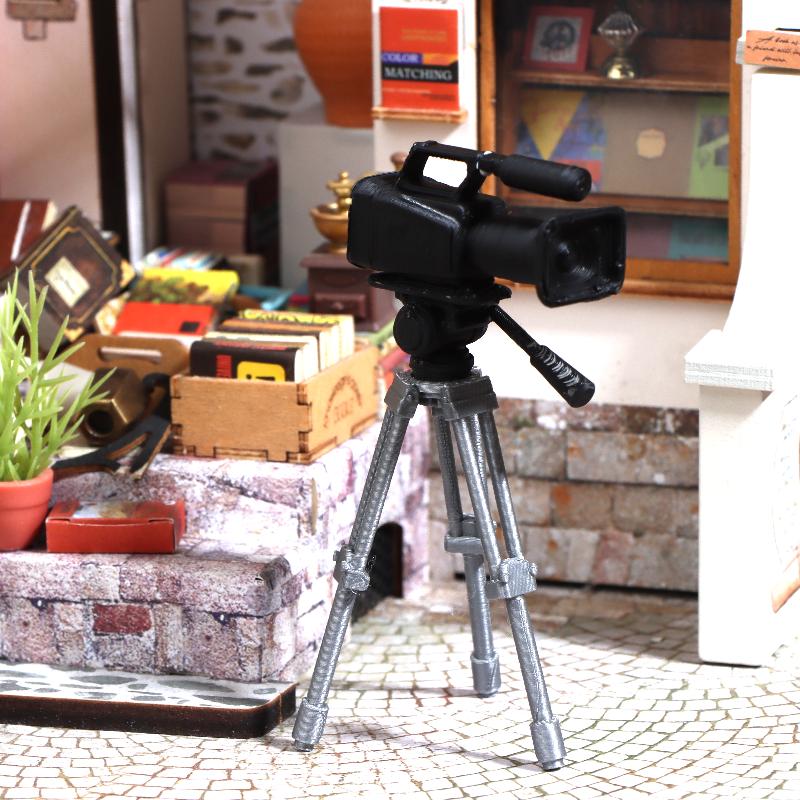 Phone Accessories For Photography - 미니 비디오 카메라 삼각대 모델 1:12