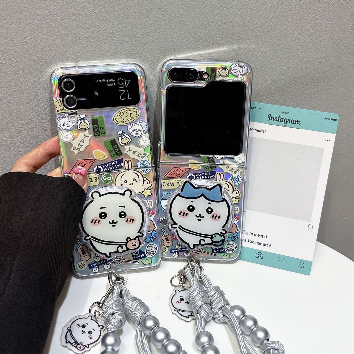 Phone Zone Accessories & Repair - 애니메이션 Chiikawa Hachiware 만화 삼성 갤럭시