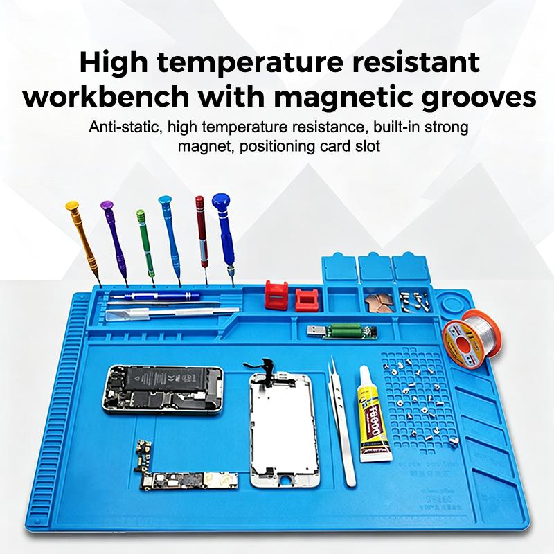 정전기 방지 실리콘 내열 테이블 매트 자기 단열 실리콘 - Phone Repair Kit 리뷰 및 가격