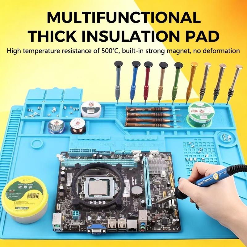 정전기 방지 실리콘 내열 테이블 매트 자기 단열 실리콘 - Phone Repair Kit 리뷰 및 가격