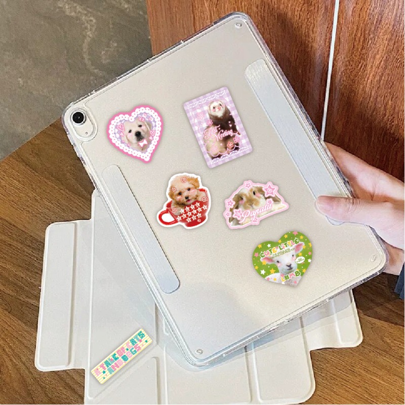 50 개/대 Kawaii 패션 스크랩북 저널 스티커 귀 - Phone Accessories For Kids 리뷰 및 가격