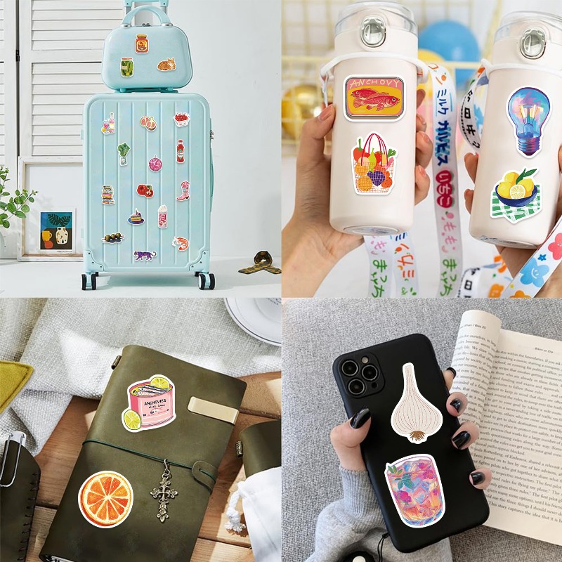50 개/대 지중해 미학 스크랩북 저널링 스티커 DIY - Phone Accessories For Kids 리뷰 및 가격