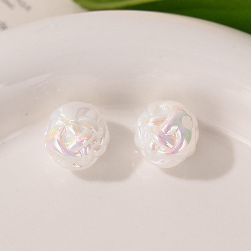 10개 아크릴 원사 볼 비즈, DIY 폰줄, 펜, 키체 - Phone Accessories Beads 리뷰 및 가격