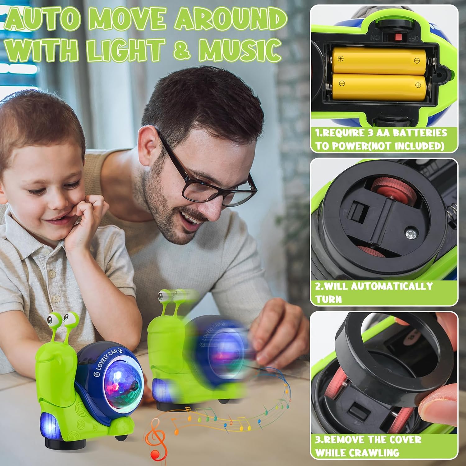 다니는 달팽이 아기 장난감, 엎드려 놀기 위한 걷는 장 - Phone Accessories Baby 리뷰 및 가격