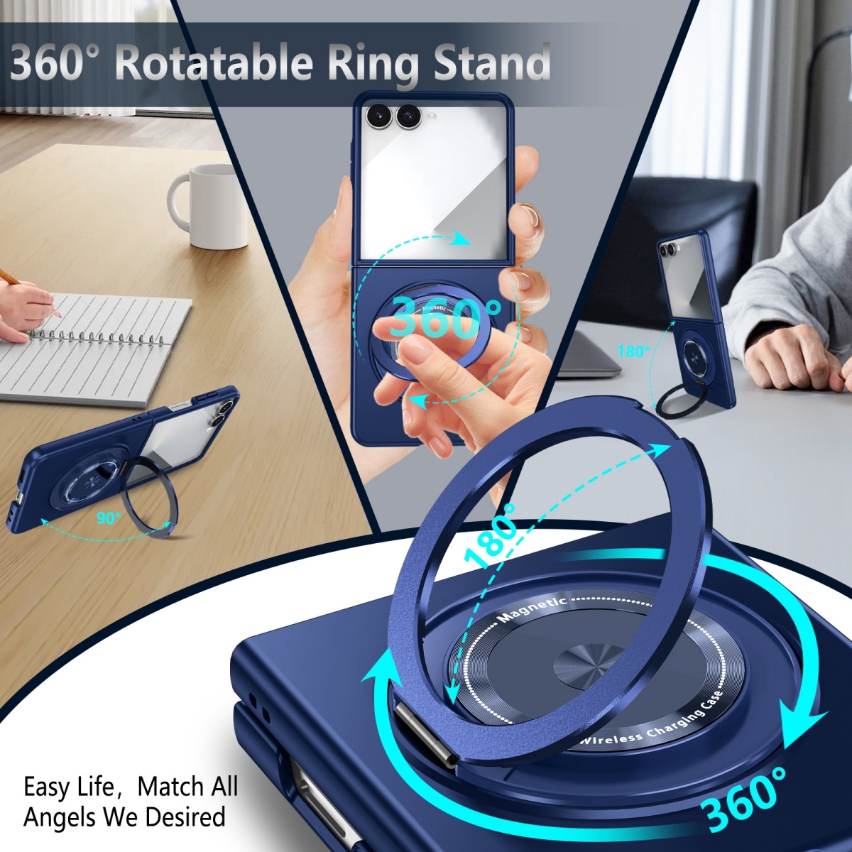 갤럭시 Z 플립 8 7 FE 6 5 4 Flip8 5G - Phone Ring Holder 리뷰 및 가격