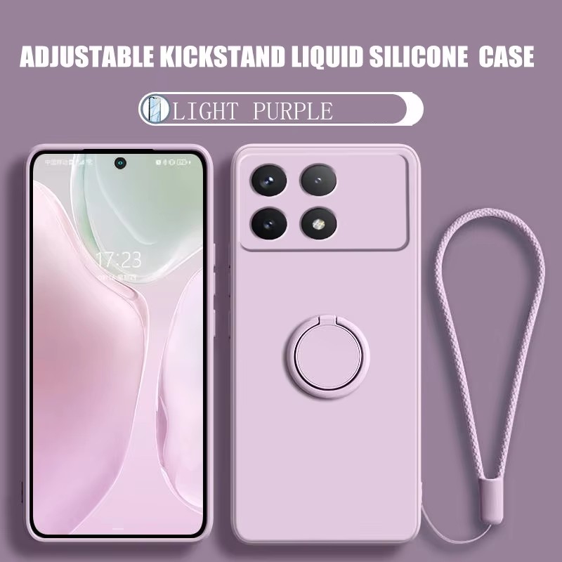 럭셔리 액체 실리콘 자석 홀더 스탠드 폰 케이스 샤오미 - Quirky Phone Accessories 리뷰 및 가격