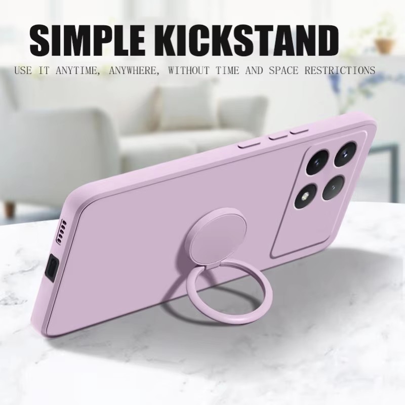 럭셔리 액체 실리콘 자석 홀더 스탠드 폰 케이스 샤오미 - Quirky Phone Accessories 리뷰 및 가격