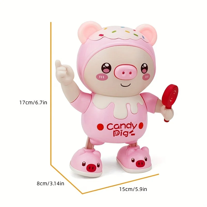 전기 돼지, 음악 조명 이동, 춤 트위스트 노래, 애완 - Phone Accessories Baby 리뷰 및 가격