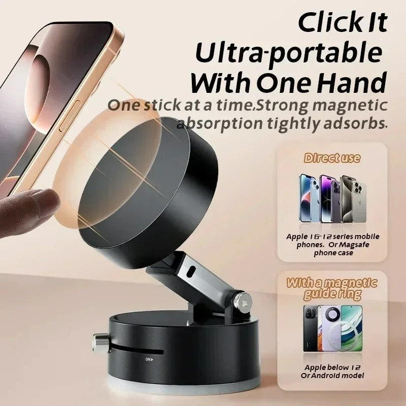 고성능 자기 진공 홀더 접이식 범용 전화 스탠드 자동차 - Quirky Phone Accessories 리뷰 및 가격