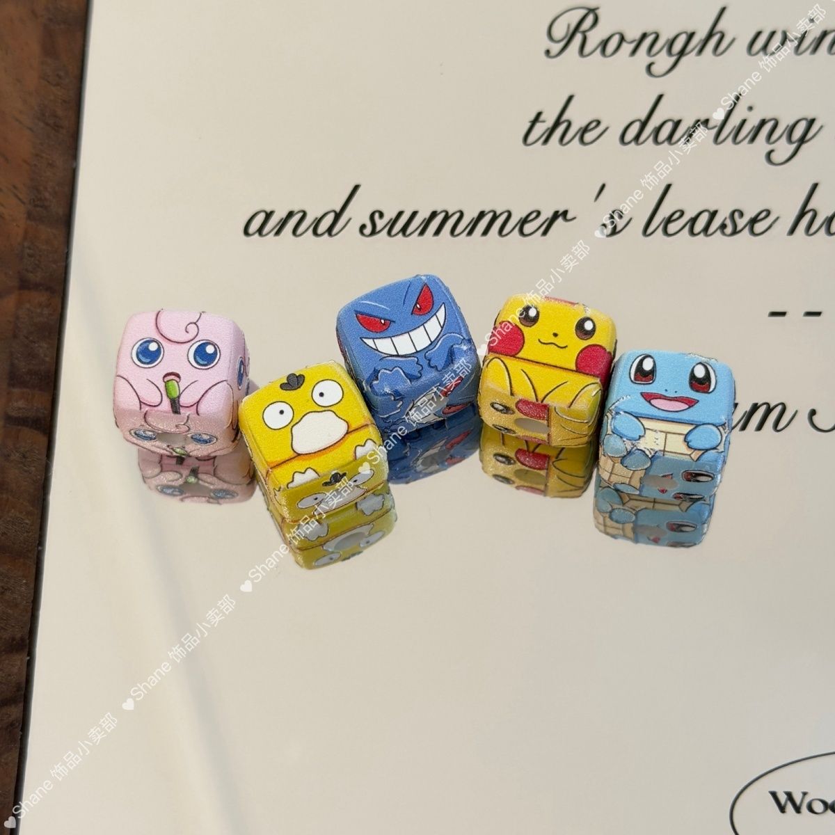 피카츄용 10개입 스루홀 비즈 14MM DIY 휴대폰  - Phone Accessories Beads 리뷰 및 가격