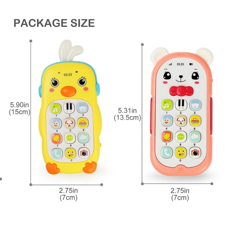 아기 전화 장난감, 음악 소리 기계, 유아용 조기 교육 - Phone Accessories Baby 리뷰 및 가격