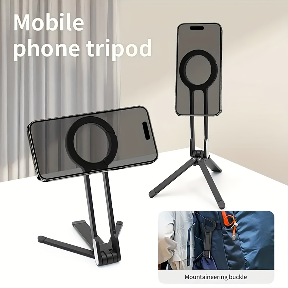 카라비너 휴대폰 삼각대 마그네틱 홀더 스탠드 데스크탑  - Phone Accessories For Photography 리뷰 및 가격