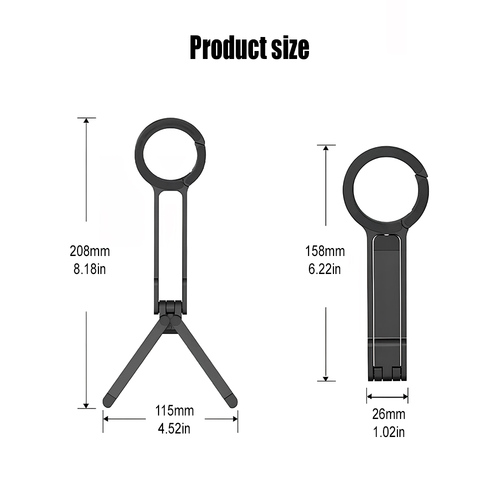 카라비너 휴대폰 삼각대 마그네틱 홀더 스탠드 데스크탑  - Phone Accessories For Photography 리뷰 및 가격