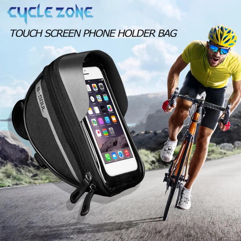 산악 자전거 가방 터치 스크린 사이클링 핸들 바 전화  - Phone Zone Accessories & Repair 리뷰 및 가격