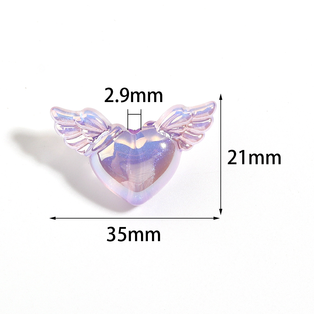 10pcs/lot 35x21mm 밝은 색깔은 보석 DI - Phone Accessories Beads 리뷰 및 가격