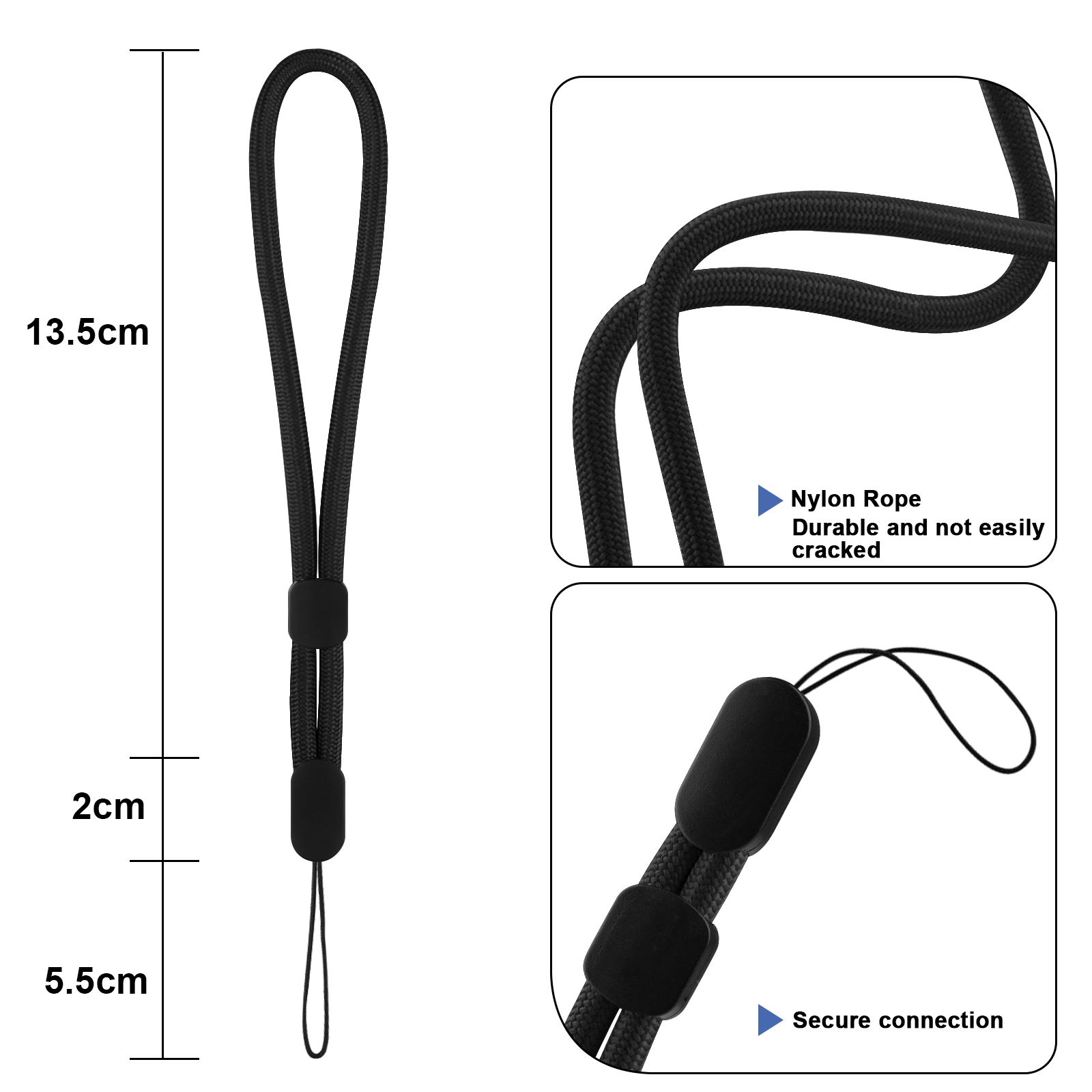 6개/세트 손목 스트랩 랜야드 나일론 손목 스트랩 휴대 - Quirky Phone Accessories 리뷰 및 가격