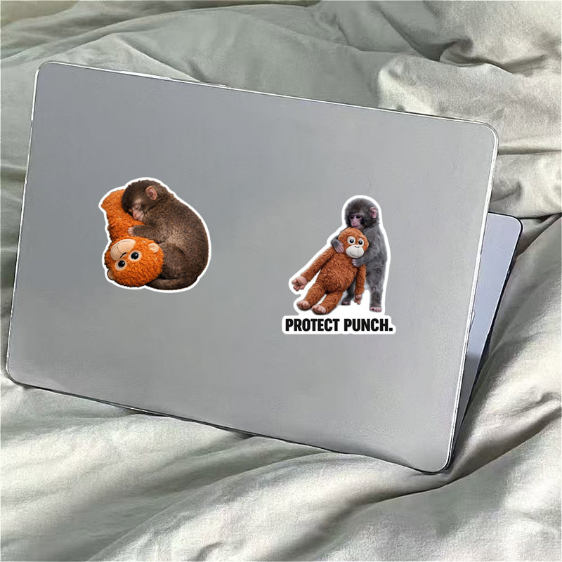보호 펀치 더 몽키 스티커 귀여운 화난 아기 원숭이 데 - Phone Accessories Baby 리뷰 및 가격