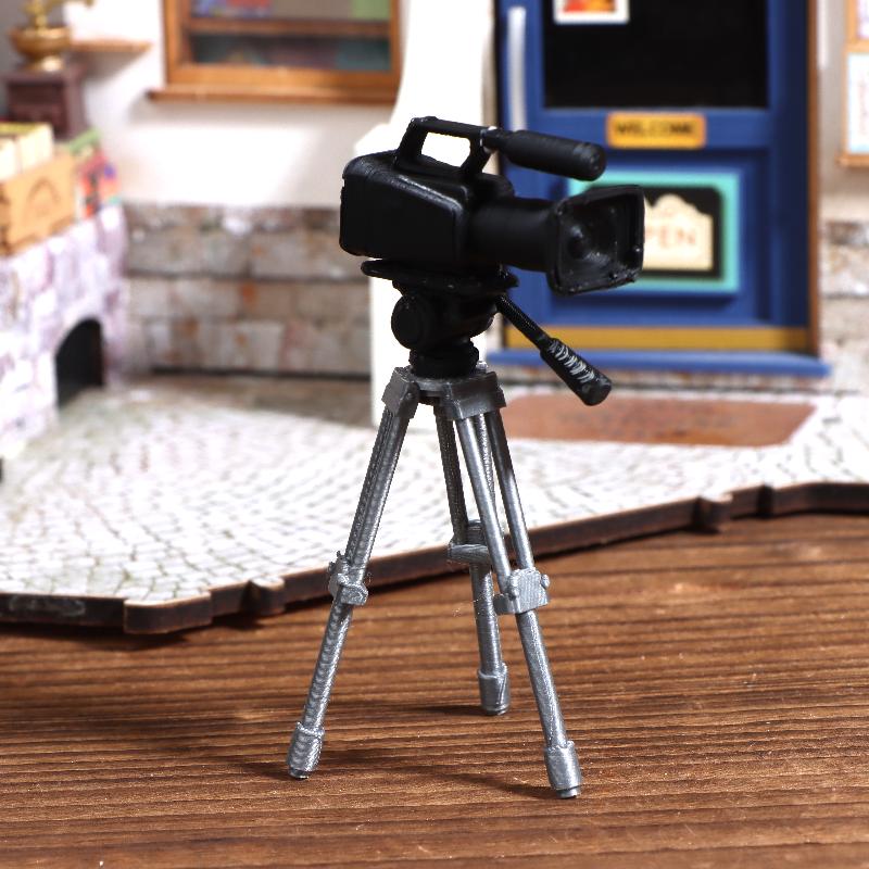 미니 비디오 카메라 삼각대 모델 1:12 스케일 인형  - Phone Accessories For Photography 리뷰 및 가격