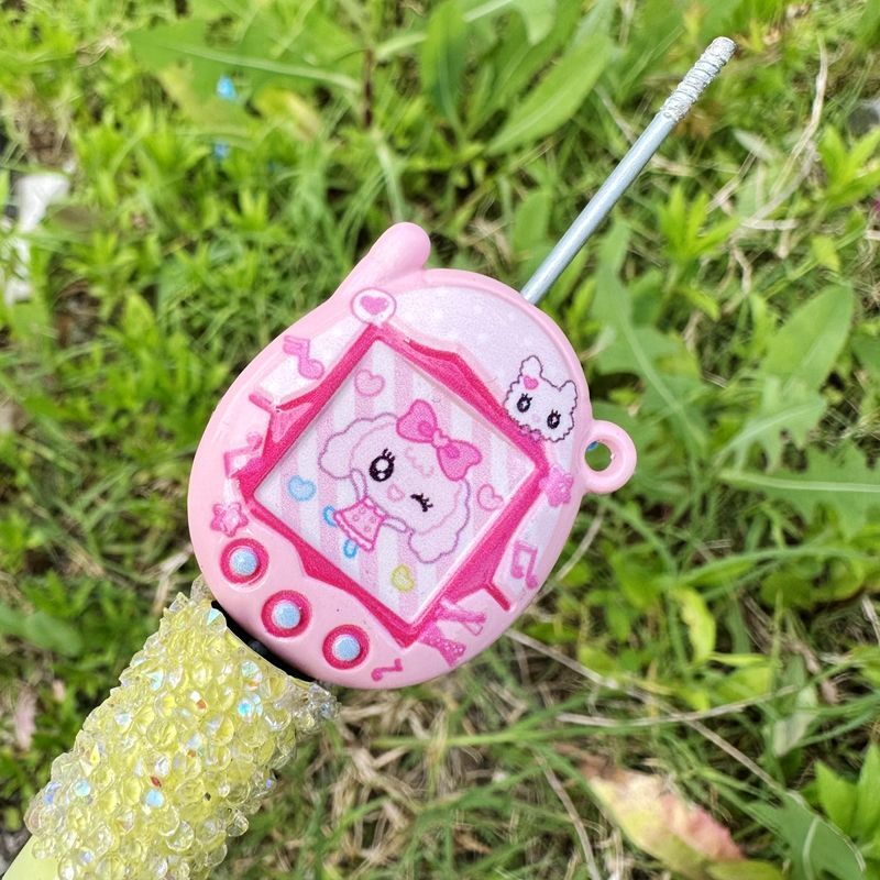 다마고치 양면 프린트 비즈 DIY 재료, 베이크드 페인 - Phone Accessories Beads 리뷰 및 가격