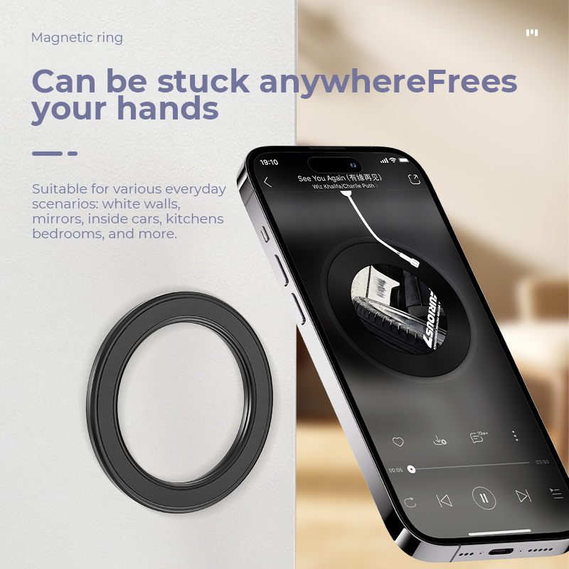 맥세이프 강력 자석 링 폰 홀더 스탠드 접착식 자석 벽 - Quirky Phone Accessories 리뷰 및 가격