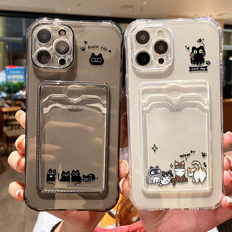 귀여운 검은 고양이 폰 케이스 아이폰 17 프로 맥스  - Quirky Phone Accessories 리뷰 및 가격