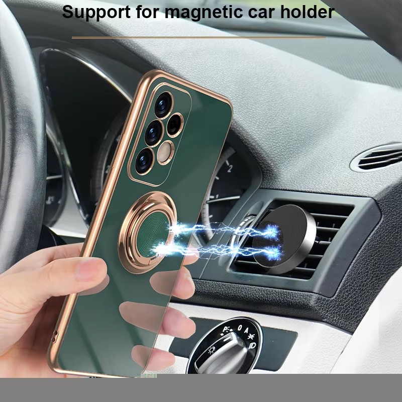 럭셔리 도금 마그네틱 360 ° 삼성 갤럭시 A07 A - Quirky Phone Accessories 리뷰 및 가격