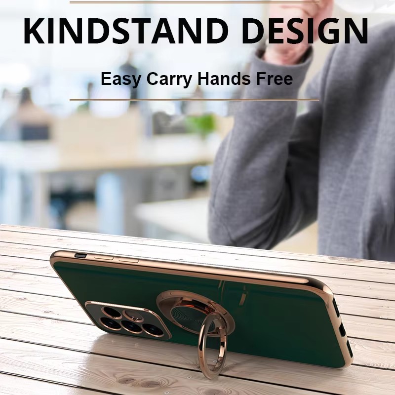 럭셔리 도금 마그네틱 360 ° 삼성 갤럭시 A07 A - Quirky Phone Accessories 리뷰 및 가격