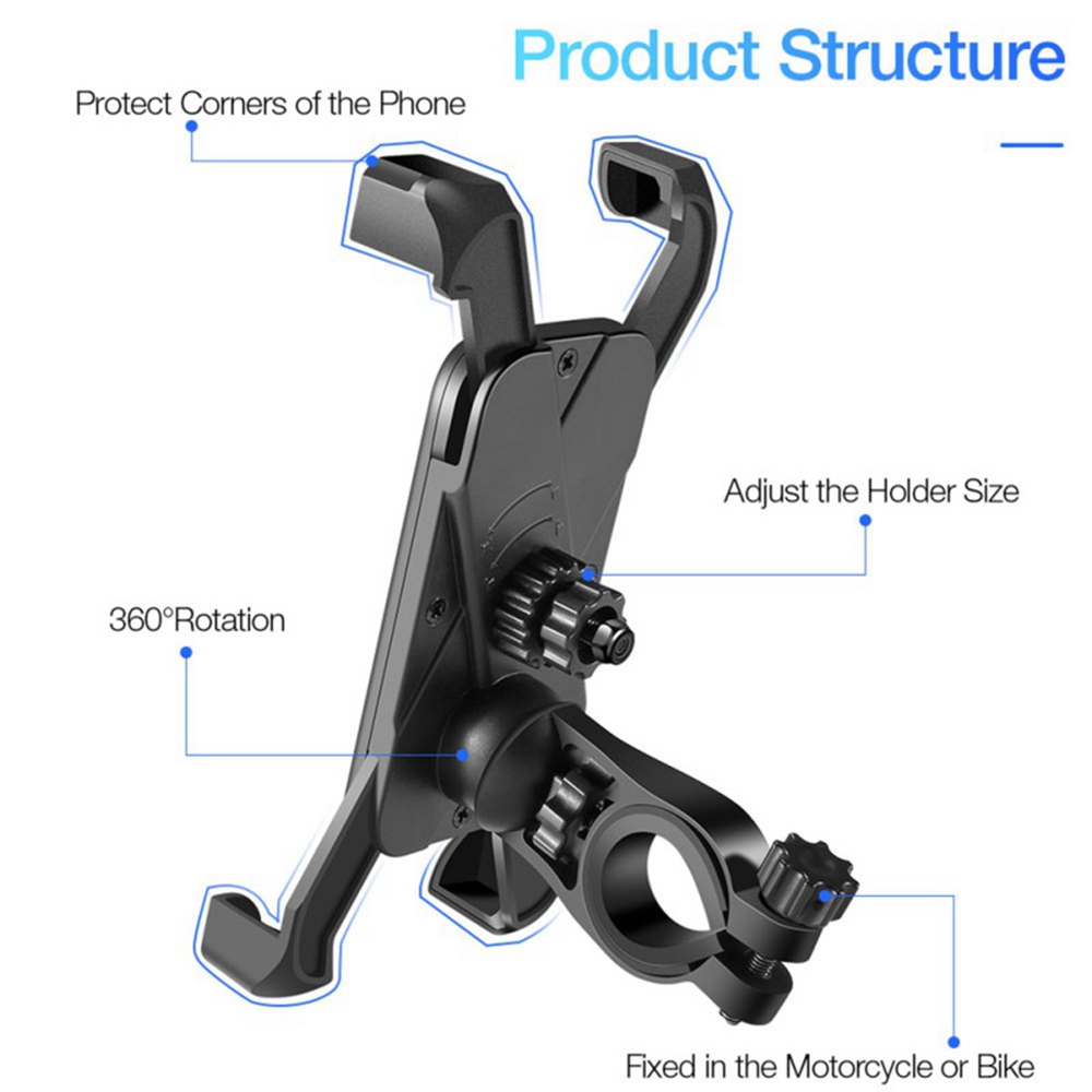 유니버설 자전거 폰 홀더 360도 회전 가능 오토바이  - Phone Zone Accessories & Repair 리뷰 및 가격
